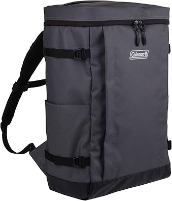 Amazon Co Jp コールマン Coleman スクエア型リュックサック リュック 35l シールド35 グレイ ブラック シューズ バッグ