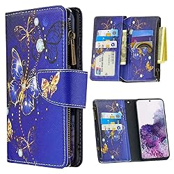 XYX Wallet Case for Samsung S20 FE, Colorful PU