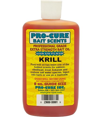 Amazon.com : Unknown Pro-Cure Anise Krill Bait Oil, 8 Ounce