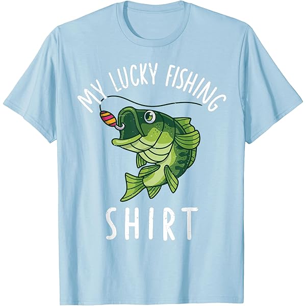 Maglietta Here Fishy Fishy / Detti Divertenti Sulla Pesca / Abbigliamento Da Pesca All'aperto / Regalo Da Pescatore Per Papà, Fratello, Marito Maglietta Con Battute Sulla Pesca - Italia - Foto 5