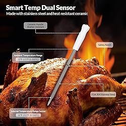 Wireless Bluetooth Meat Thermometer, Standalone