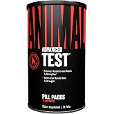 Animal Test Testosterone Booster Supplement for Men | 21 Day Pill Packs | Male Enhancing Libido Support for Athletes &amp; Lifters | Increased Lean Muscle Mass, Strength, Stamina &amp; Endurance | All-in-1