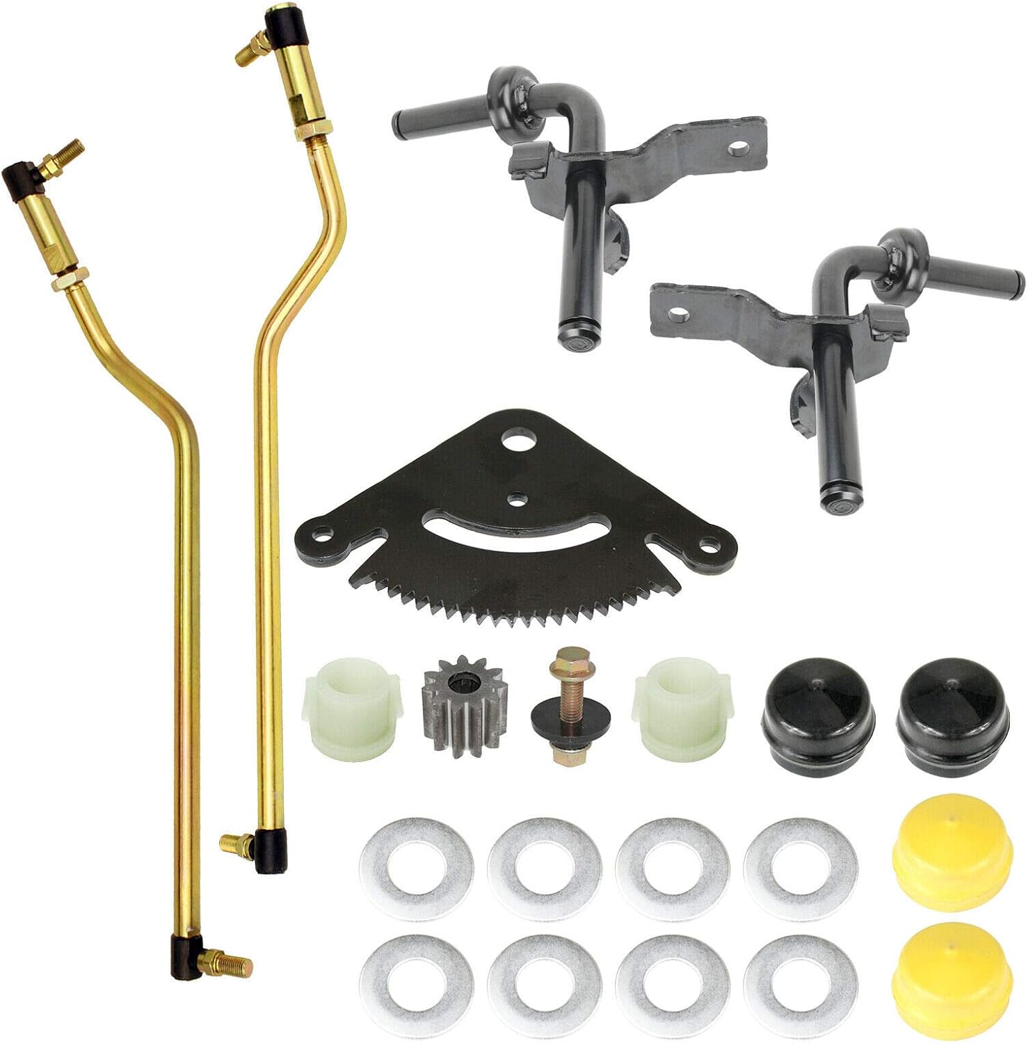 Caltric Compatible with Steering Wheel Drag Link Spindle