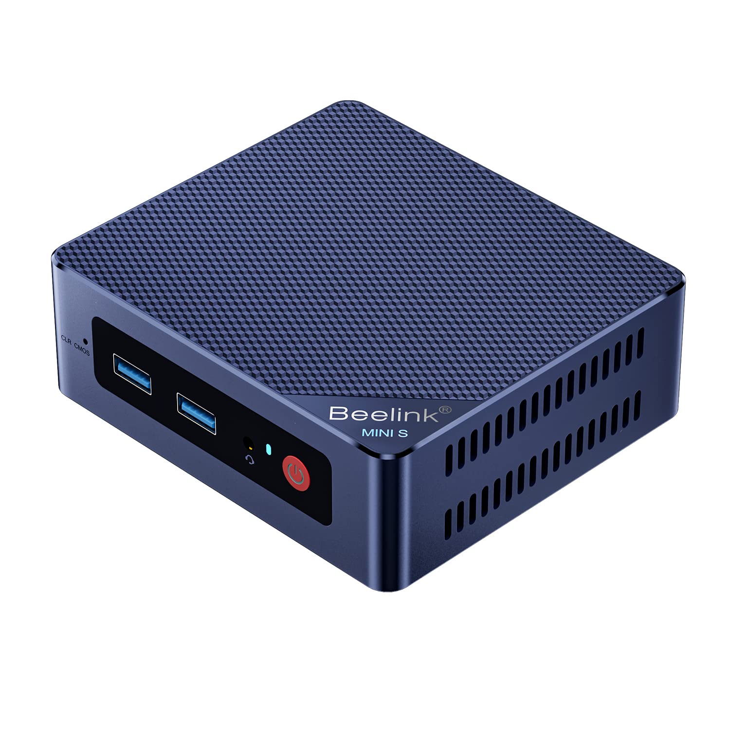 Beelink Me Mini, Mini PC NAS, Intel N150 CPU, 8GB LPDDR5, 64GB eMMC, 6*M.2 PCIe3.0 SSD Slots(MAX 24TB), Dual 2.5G LAN/WiFi6/BT5.2/USB3.2/HDMI, HTPC, Private Cloud, Soft Router, Storage Solution