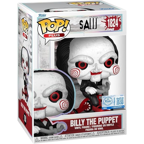 Amazon.com: Saw Jigsaw Billy the Puppet Mask Classic Horror Movie