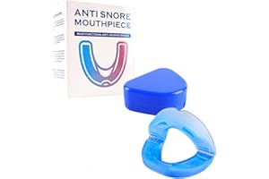Neslemy Anti Snoring Device Mouth Guard, Dental Oral Sleep Care Night Guard for Teeth, Adjustable Bite Support for Comfort Sl