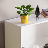 Vida Designs Cambridge 3 Tier White Bookcase Medium Shelving Unit view 5