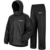 FROGG TOGGS Men&rsquo;s All-Sport Rain Suit, Waterproof Rain Jacket and Pants Set | 2-Piece Rainwear, Adjustable Hood Raincoat, Rain Pants Ideal for Fishing, Golf, Motorcycling, Hunting, Camping, Outdoors