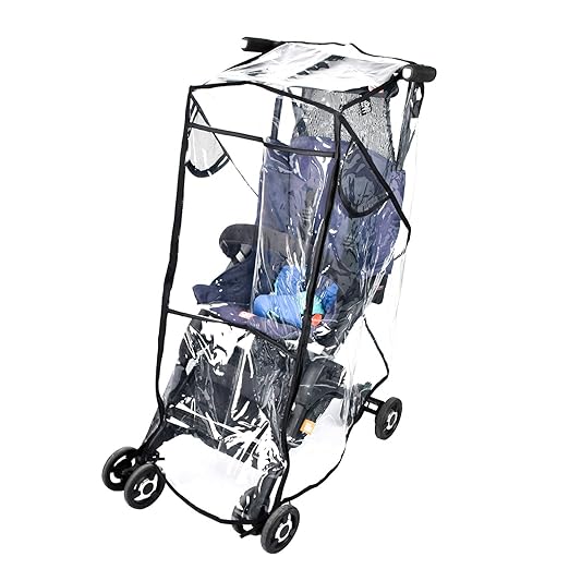 Stroller Rain Cover Stroller Weather Shield Universal Size