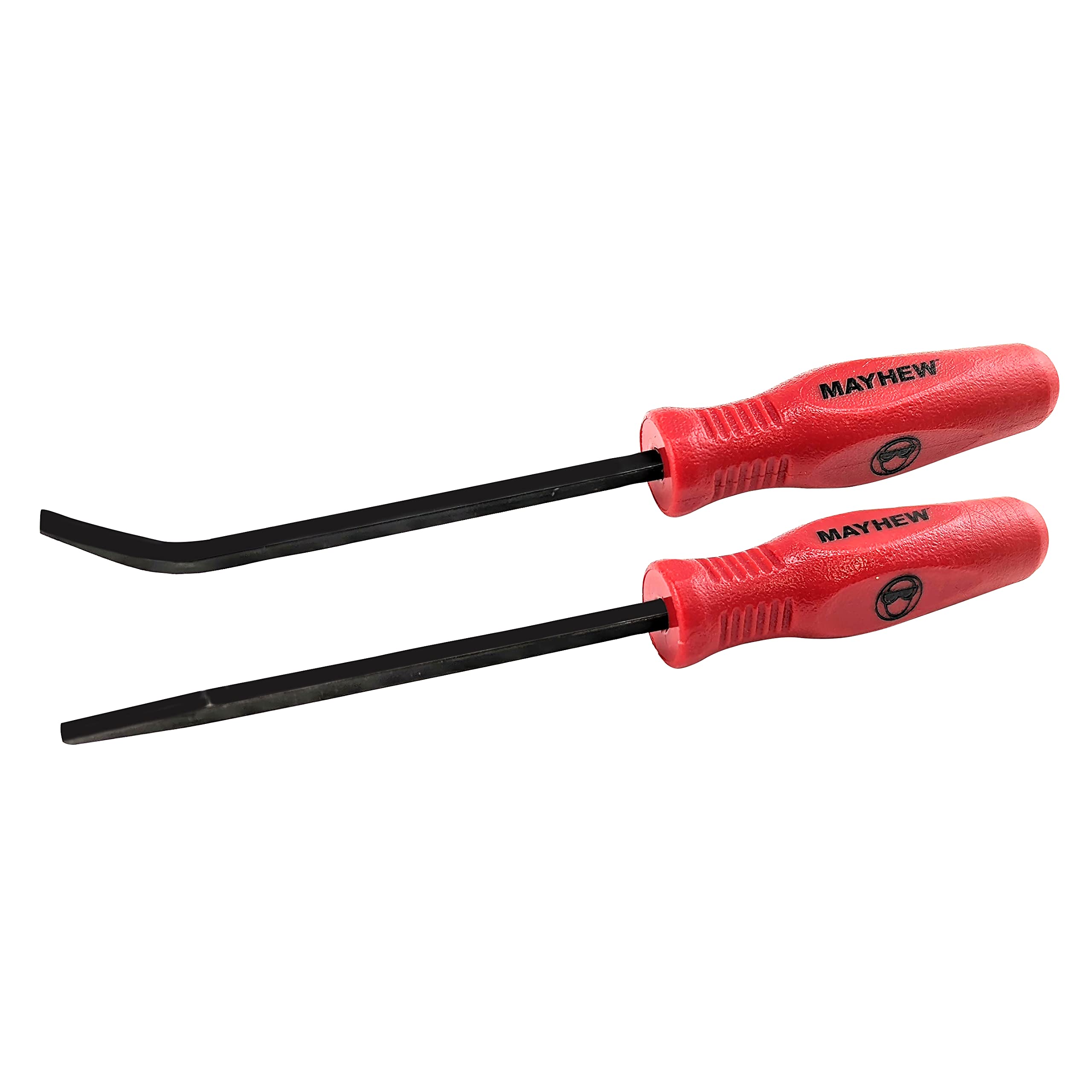 Photo 1 of Mayhew Tools 31092 Mini Pry Bar, 2-Piece Set, Red - Standard