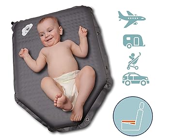 Weekee vielseitige Wickelunterlage für unterwegs, abwaschbar, Wickelset inkl. Wickeltasche für Reisen, gepolstert, für unterw