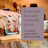Tommee Tippee Quick-Chop 500ml Mini Electric Baby Food Blender Chopper view 6