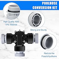 DoubleFill 3 Way Swimming Pool Diverter Valve Hose