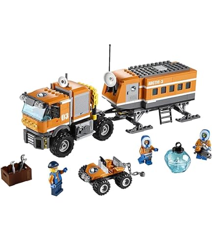 Amazon.com: LEGO City Arctic Snowmobile 60032 Building Toy : Toys