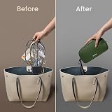 tomtoc Cable Organiser Bag Travel Pouch Water Resistant Tech Organizer view 4