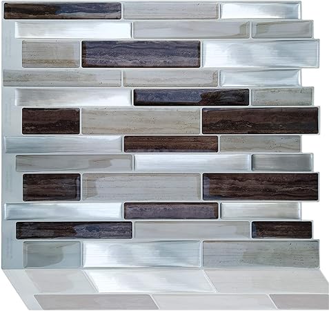 YWSZYPegatinas de Baldosas 10 Comprimidos Auto-Adhesivo de azulejo