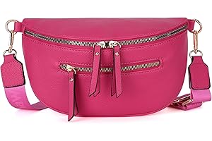 Montana West Crossbody Bags Bum Bag for Women Large Sling Bag with Adjustable Strap and Coin Purse MWC-248HPK