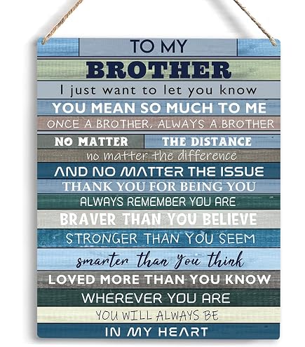 Family Rules Home Signs Decor, Hanging Wood Sign Home Décor