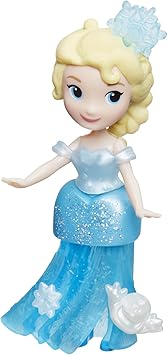 Disney Frozen Little Kingdom Elsa Small doll with Shimmers, Toy Doll for 4 Year Old and Up