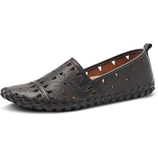 Amazon.com | Spring Step Women's Eloya Slip-On Shoe Black EU 36