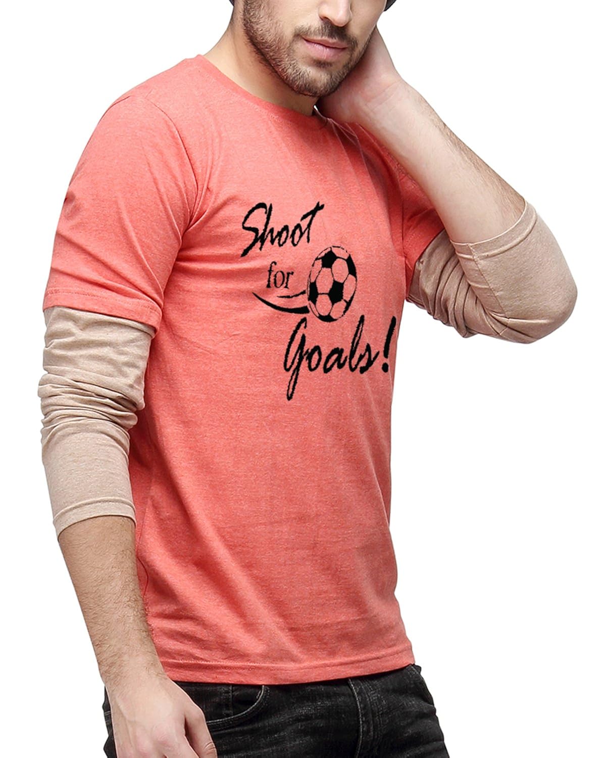 campus sutra men's cotton t-shirt