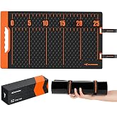 KastKing EZ Fillet Fish Fillet Mat, Non-Slip Fish Cutting Board | Anti-Slip Surface, 25" Integrated Ruler, Large Cutting Area, Easy to Clean, Roll-Up Storage, Fish Cleaning Board