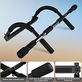 FK Sports Pull Up Bar Doorway & Chin Up Bar - No Drilling - Upper Body view 3