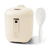 CHACEEF Mini Rice Cooker 2 Cups Uncooked, 1.2L Rice