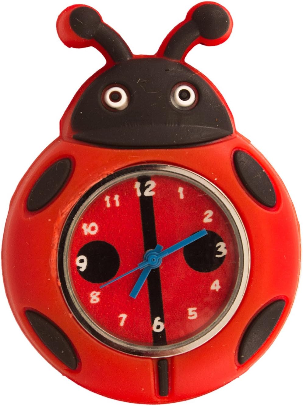 Red Lady Bug Slap Wrist Watch