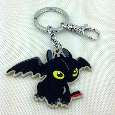 toothless pop keychain