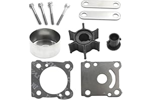 DUZFOREI 6G1-W0078-00-00 Water Pump Impeller Kit, Replacement for Yamaha 2 Stroke 6 HP 8 HP Outboard Engines, Replace 6N0W007