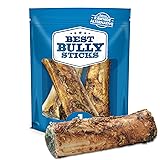 Best Bully Sticks Marrow Bones for Dogs, 3 Pack