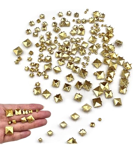 Amazon.com: Pyramid Studs, 100 Pcs Nailheads Metal Punk