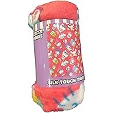 Northwest Hello Kitty & Friends Silky Fleece Throw, 40"x50", Kids Blanket