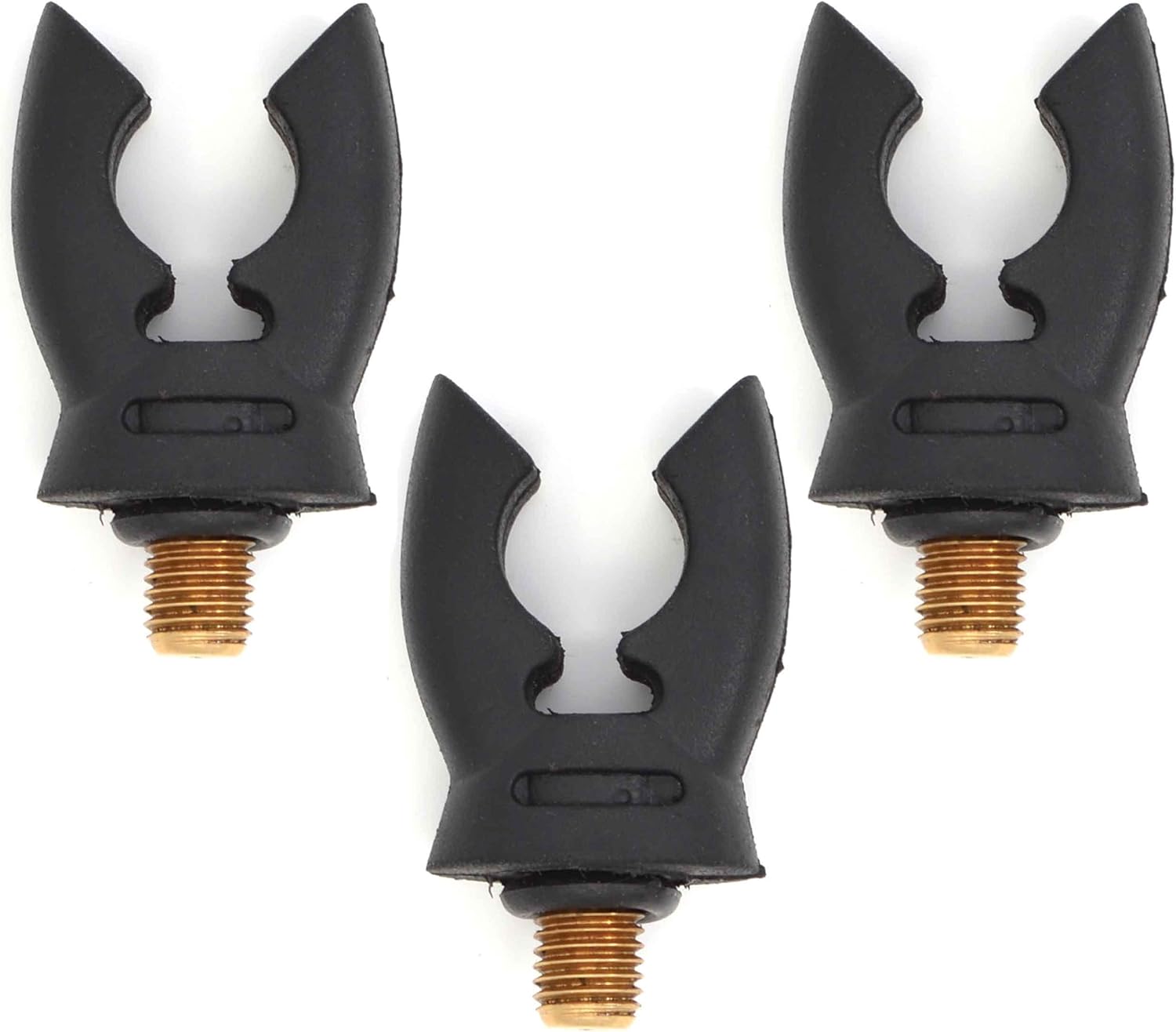 Phoxinus 3 Pack Stubby Rubber Butt Rests for use with rod pods. Fishing rod rests/back rests. Ideal for carp match, coarse fishing etc