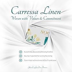 Carressa Linen 100% Egyptian Cotton Deep Pocket