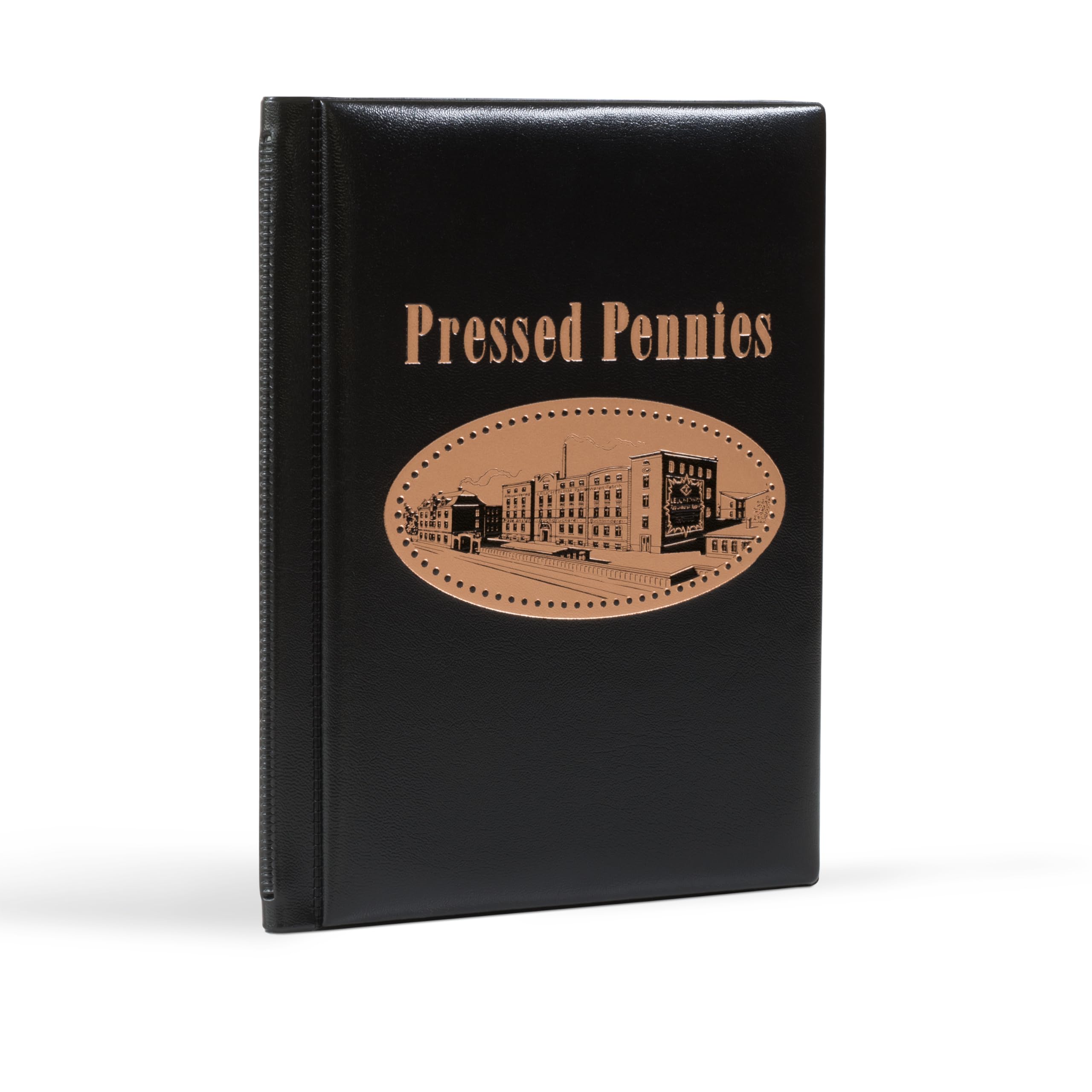 Leuchtturm 355642 Pocket album - Collector's album for 96 pressed pennies, elongated coins, squeezers, pressed coins, souvenir coins