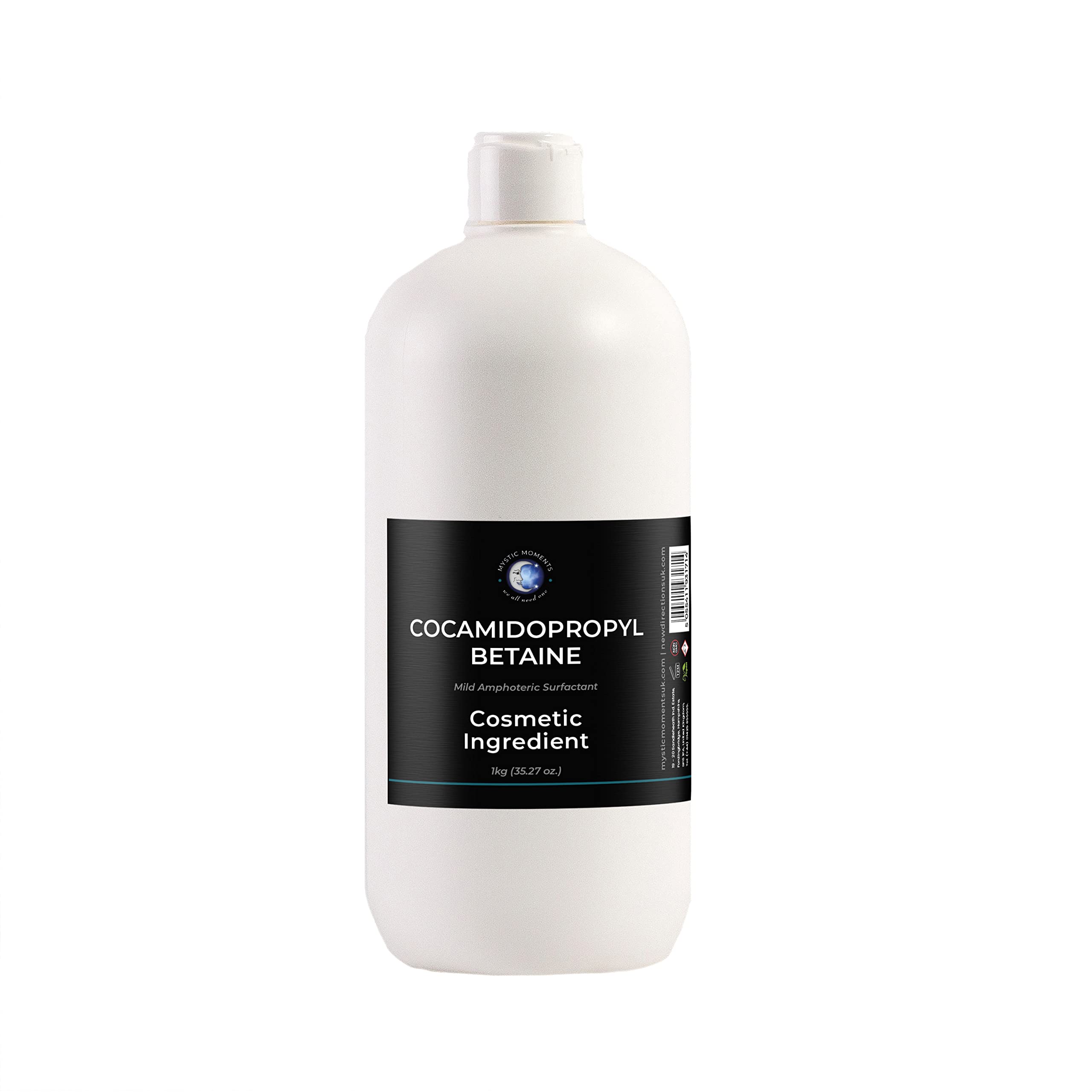 Mystic Moments | Cocamidopropyl Betaine Liquid | Mild Amphoteric Surfactant | High Foaming Biodegradable Ingredient for Shampoos, Body Wash & Skincare Cleansers | Cosmetic Grade | 1Kg — image 1