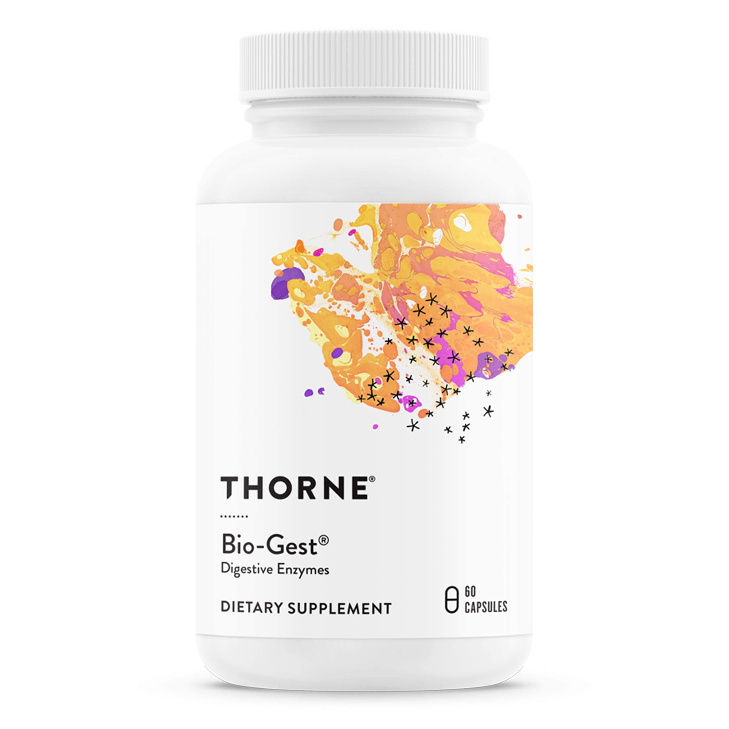 Thorne Research - Bio-Gest - Blend of Digestive Enzymes to Aid Digestion - 60 Capsules