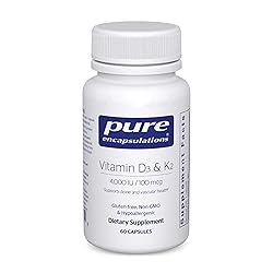 Pure Encapsulations Vitamin D3 & K2 - Bone