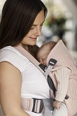 BabyBjörn Baby Carrier Mini 3D Mesh Pearly Pink view 7