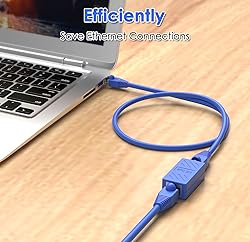 RuiPuo RJ45 Coupler Ethernet Cable Extender Adapter