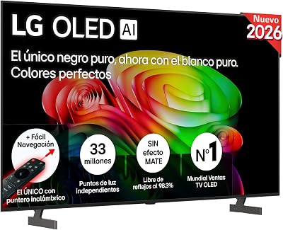 OLED65B65LA - Smart TV OLED AI 65" 4K Sin Reflejos 98.3%, 2026