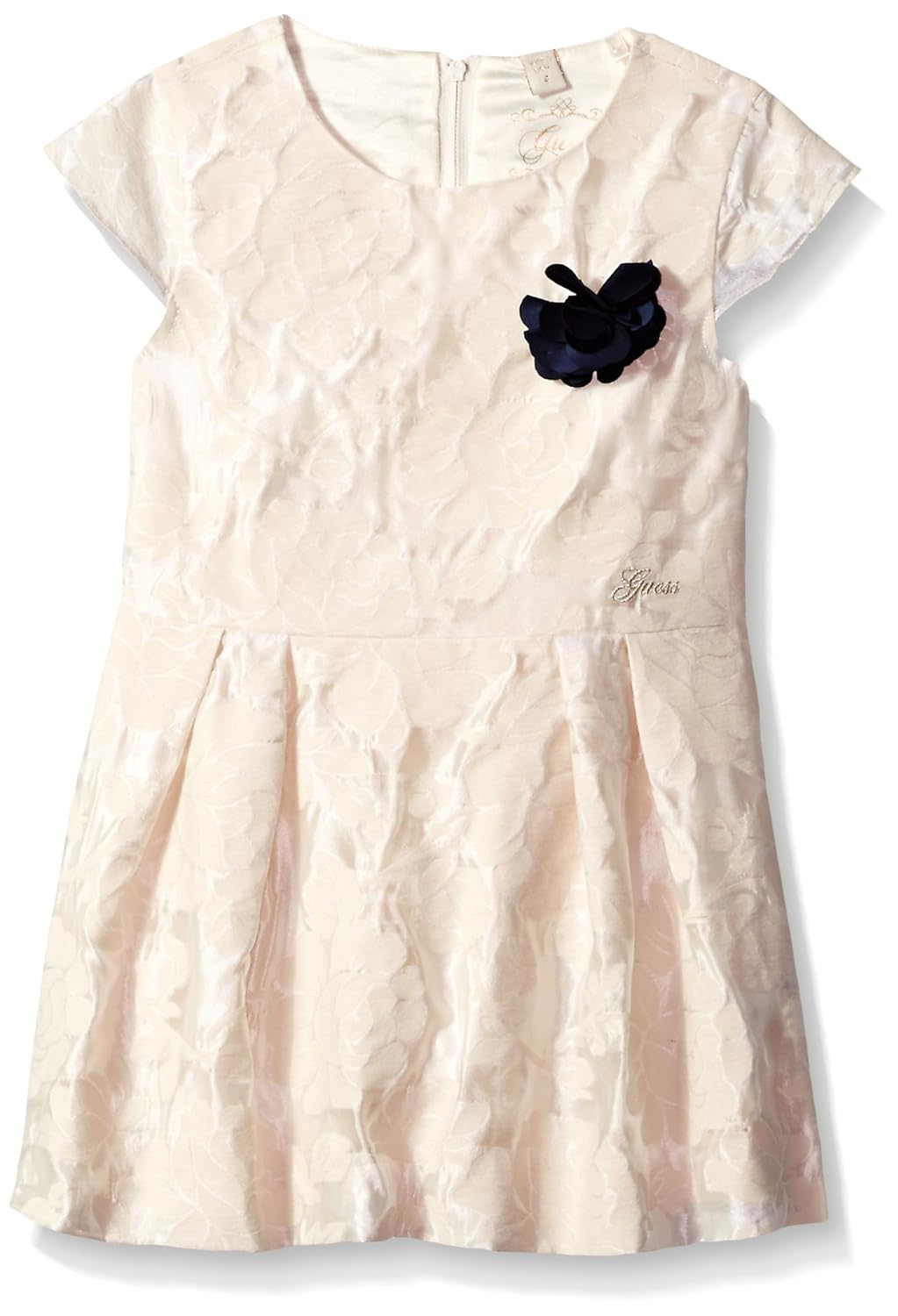 guess lace fit and flare dress