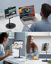 SAIJI Tablet Stand Holder, Height Adjustable