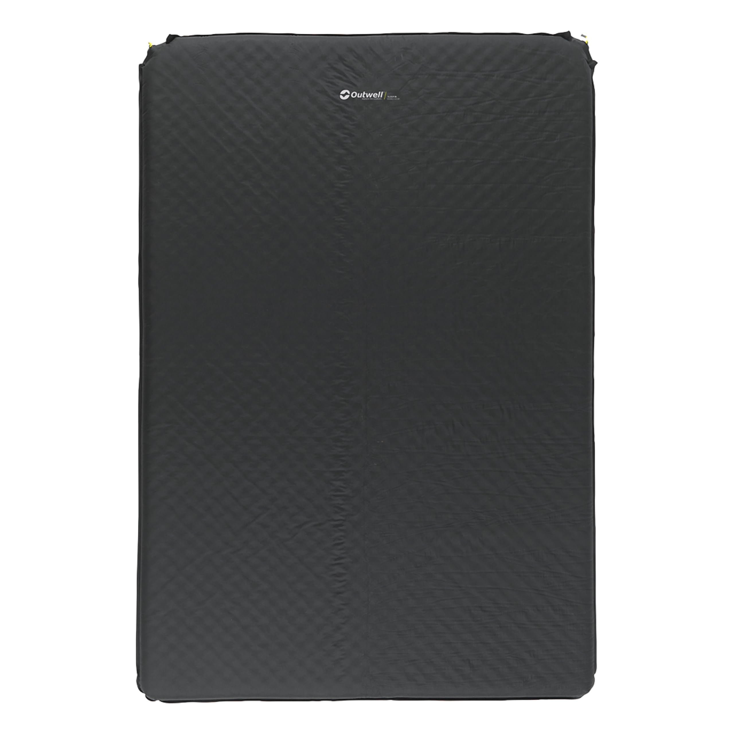 Outwell Sleepin Self Inflating Mattress – Camping Sleeping Mat, Compact, Inflatable Air Mattress with Comfortbale Wave Shaped Memory Foam - For Hiking, Trekking, Outdoors (Double (3cm Thickness))