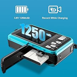 Yifecial 4K Waterproof Digital Camera 11FT