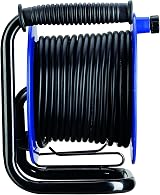 Masterplug Four Socket 50m Open Cable Reel HDCC5013/4BL Blue Black 13A view 2