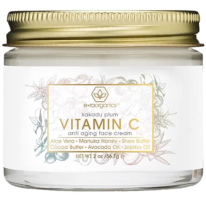 Vitamin C Face Moisturizer Eye Cream Revitalizing Natural Anti Aging Moisturizer With Kakadu Plum Jojoba Oil Avocado Oil Vitamin E For Dry Skin