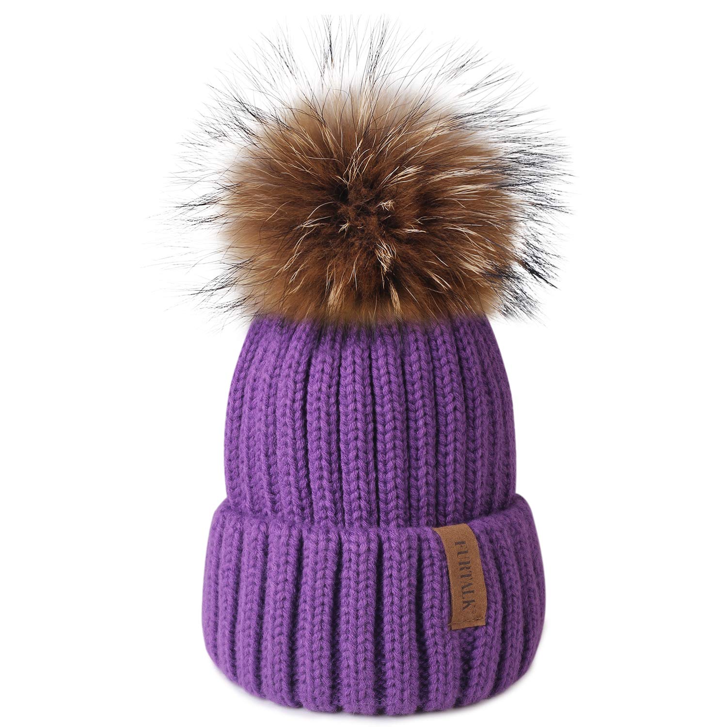 Buy FURTALK Winter Knit Hat Detachable 